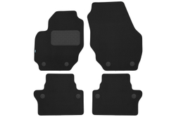 Коврики в салон для VOLVO S80 АКПП 2006-2010, 2009-2013, 2013-2016, седан, 4 шт. (текстиль) KLEVER03500522110KH
