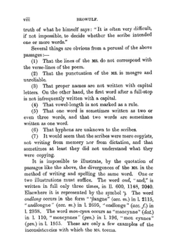 Beowulf. with textual foot-notes, index of proper names, and alphabetical glossary | Alfred John Wyatt