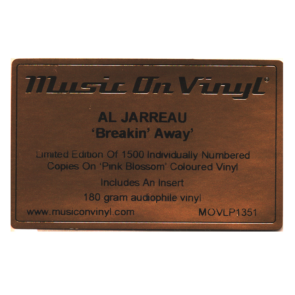 Al Jarreau / Breakin' Away (Coloured Vinyl)(LP)