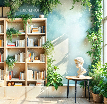 Фотофон "Библиотека" арт. ФФ905-61а