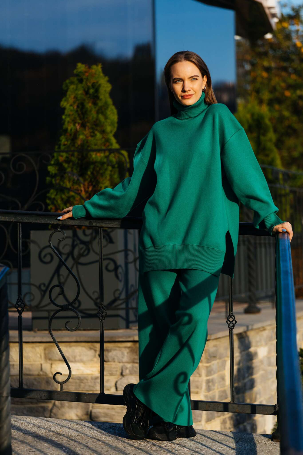 Брюки палаццо