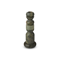 Подсвечник Stone Stacking green
