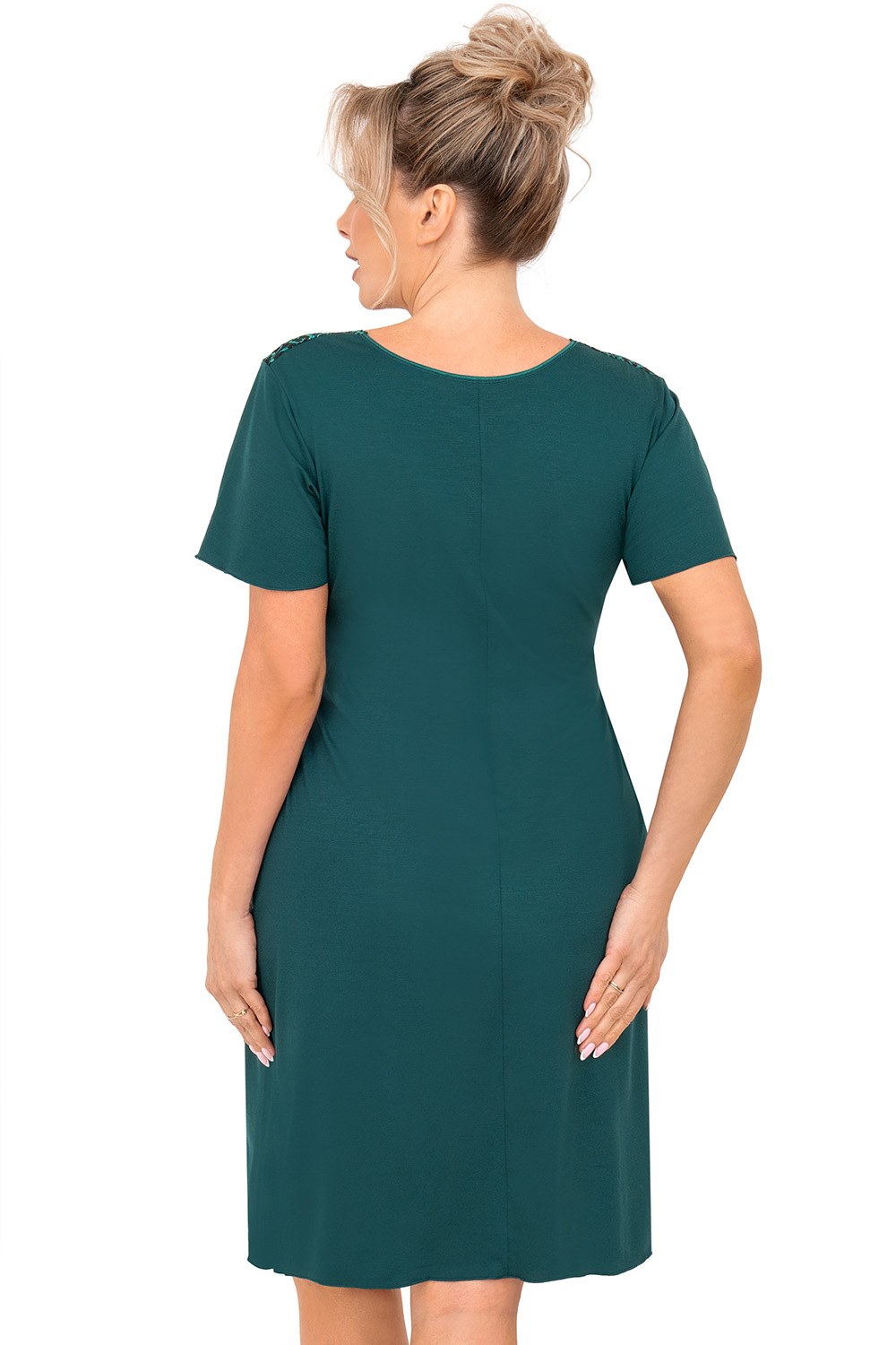 Melania nightdress plus Green