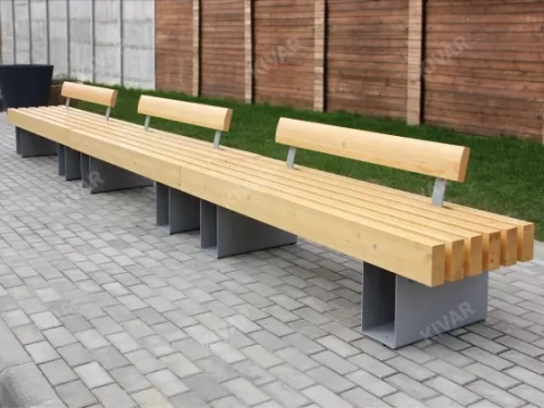 Скамейка «Лондон» 1900 со спинкой и подлокотниками