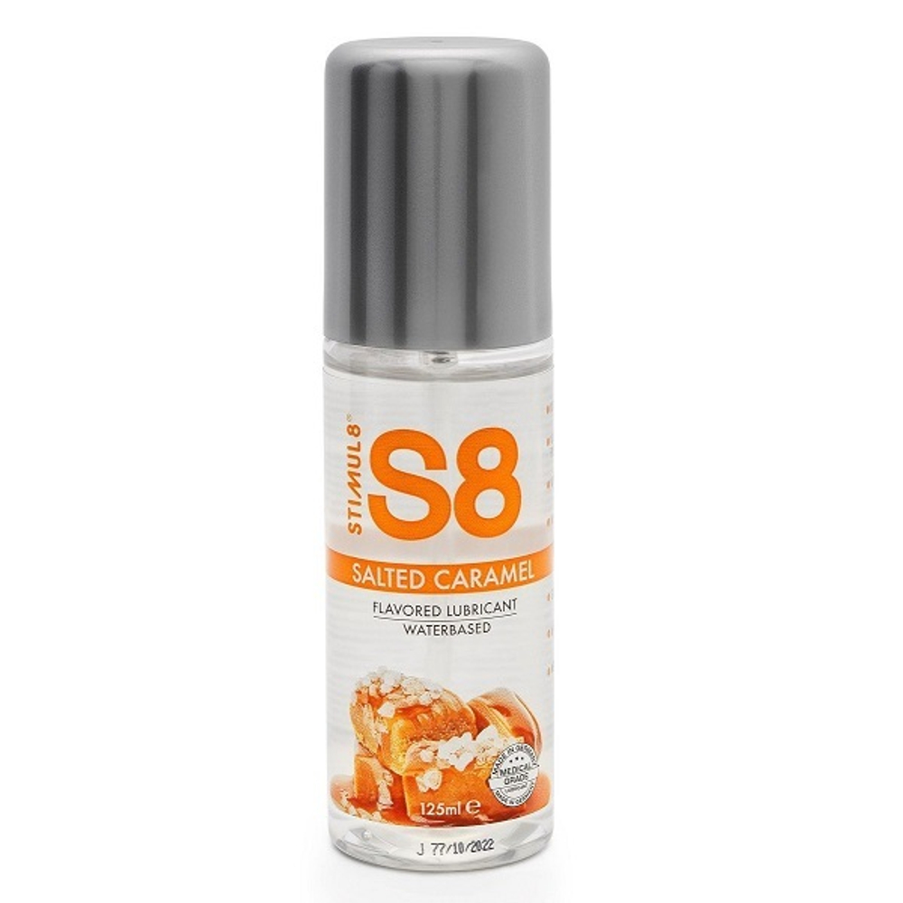 Смазка на водной основе со вкусом соленой карамели Stimul8 S8 Flavored Lube 125мл