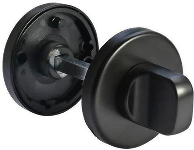 Завертка сантехническая LUX-WC-R черный