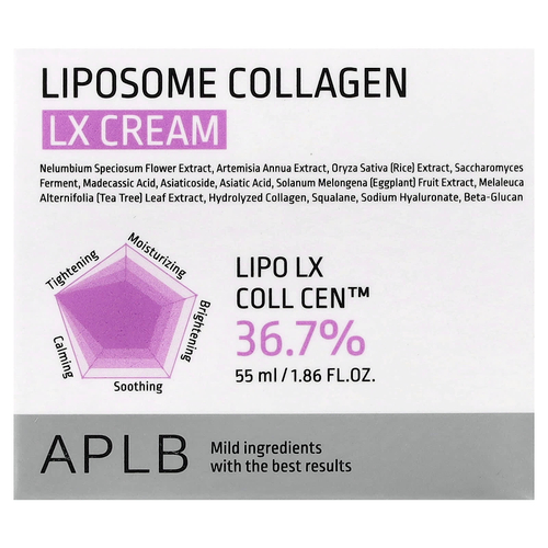 APLB, Liposome Collagen LX Cream, 55 мл (1,86 жидк. Унции)