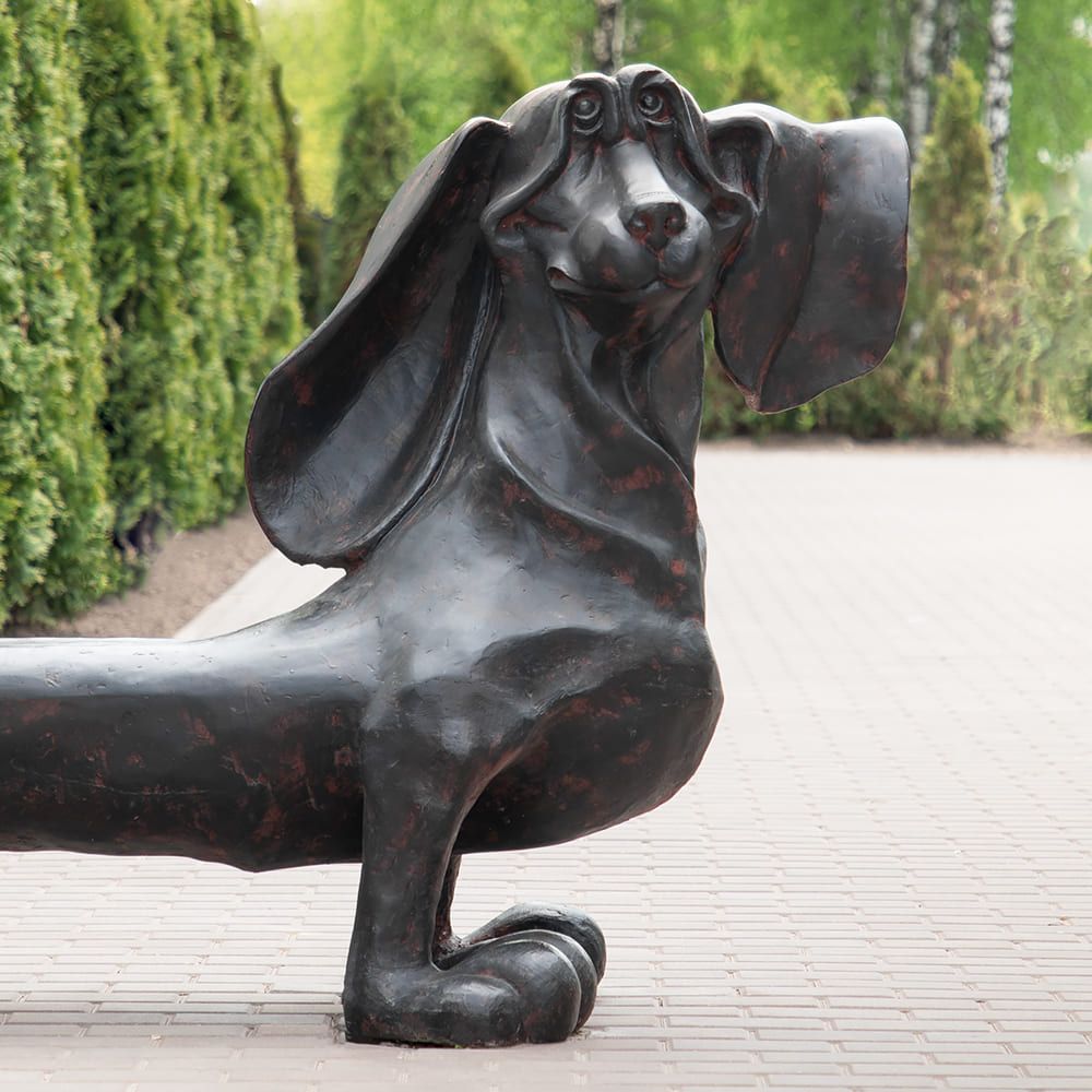 Садовая скамейка Такса Клякса большая