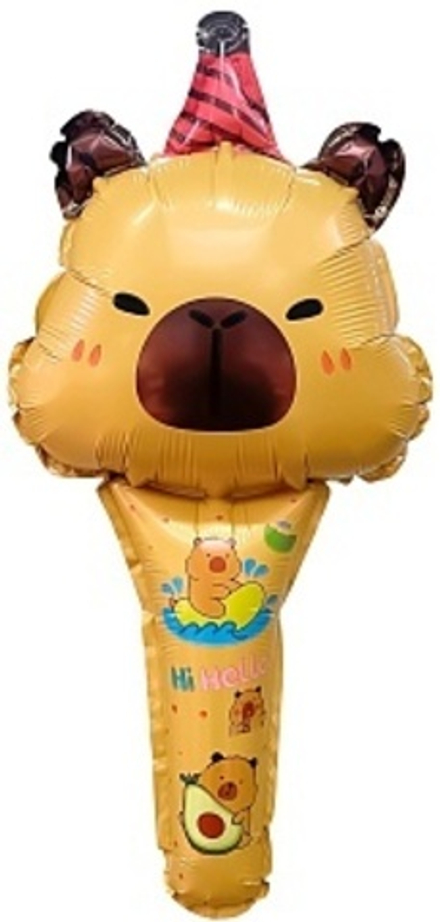 К Мини Фигура Капибара в колпачке ручной