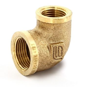 Угол 90° Effebi 1"x3/4" ВР с внутренней резьбой бронзовый (B3091A0605)