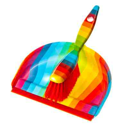Совок+щетка "Радуга"                      ХХ