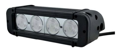 Светодиодная фара РИФ 203 мм 40W LED с влагозащитой и диодами CREE для автомобилей, высокая яркость 3440 лм, IP68, 50000 часов