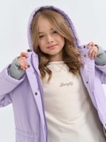 Пальто демисезонное "Лаванда" 7+