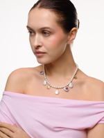 Колье "NEW Posh" из жемчуга с цирконами