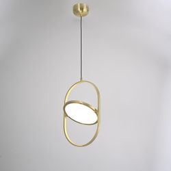 Подвесной светильник ARVET вертикальный Золото