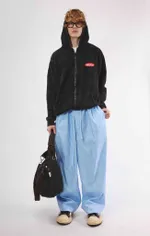 Худи БИЧ Классическое Zip черное