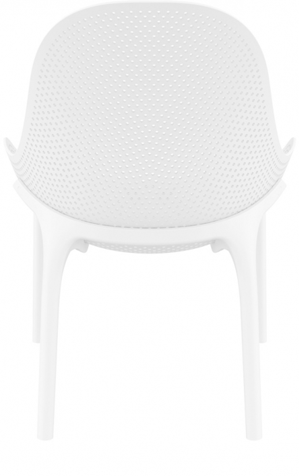 Лаунж-кресло пластиковое Siesta Contract Sky Lounge, белый