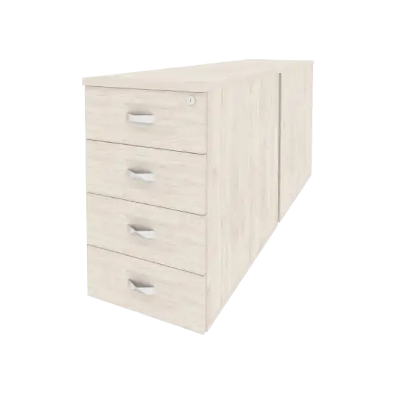 Onix Тумба двойная приставная/опорная O.TPO-2.8 432*1635*750