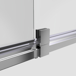Душевой уголок Интра (Intra) Vincea VSR-1I809090CL, 800/900*900, хром, стекло прозрачное