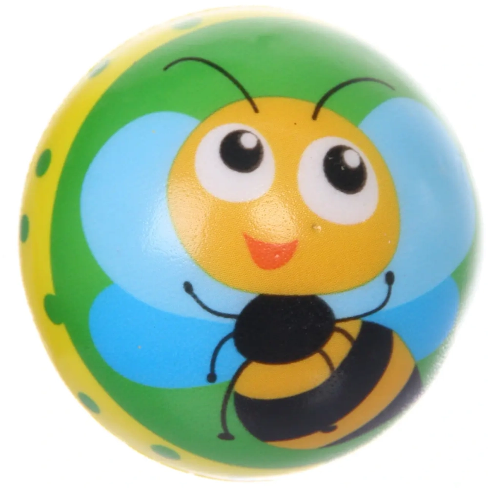 Мяч 6,3 см «Жужжики», (антистресс), микс СТИКЕР НА ВЛОЖЕНИЕ