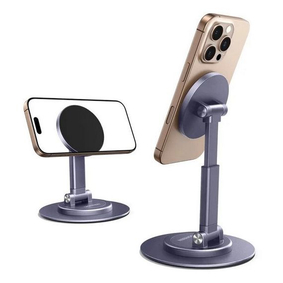 Магнитная подставка для смартфона Ugreen LP862 Magnetic Desktop Phone Stand (65229) Grey