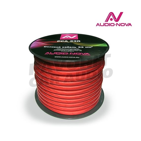 Силовой провод Audio Nova 2GA PCA 33R CCA