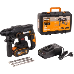 WORX WX381 перфоратор аккумуляторный (1 x 4 Ач, ЗУ)
