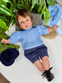 Кукла LAMAGIK мягконабивная  38см Gestito (12039)