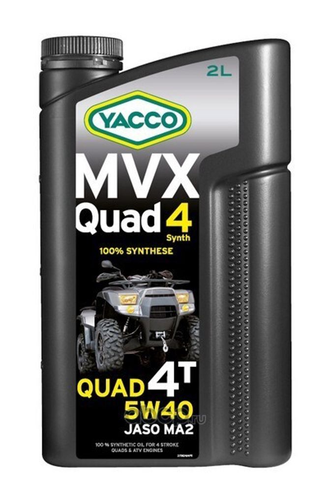 Масло моторное YACCO MVX QUAD 4SYNTH 5W40 (2L)