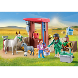Playmobil - Country Ветеринар с осликами 71471