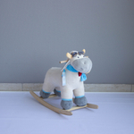 Качалка мягкая Тутси "Бычок "Бублик" (бежевый 10 фраз, музыка), 702-2020