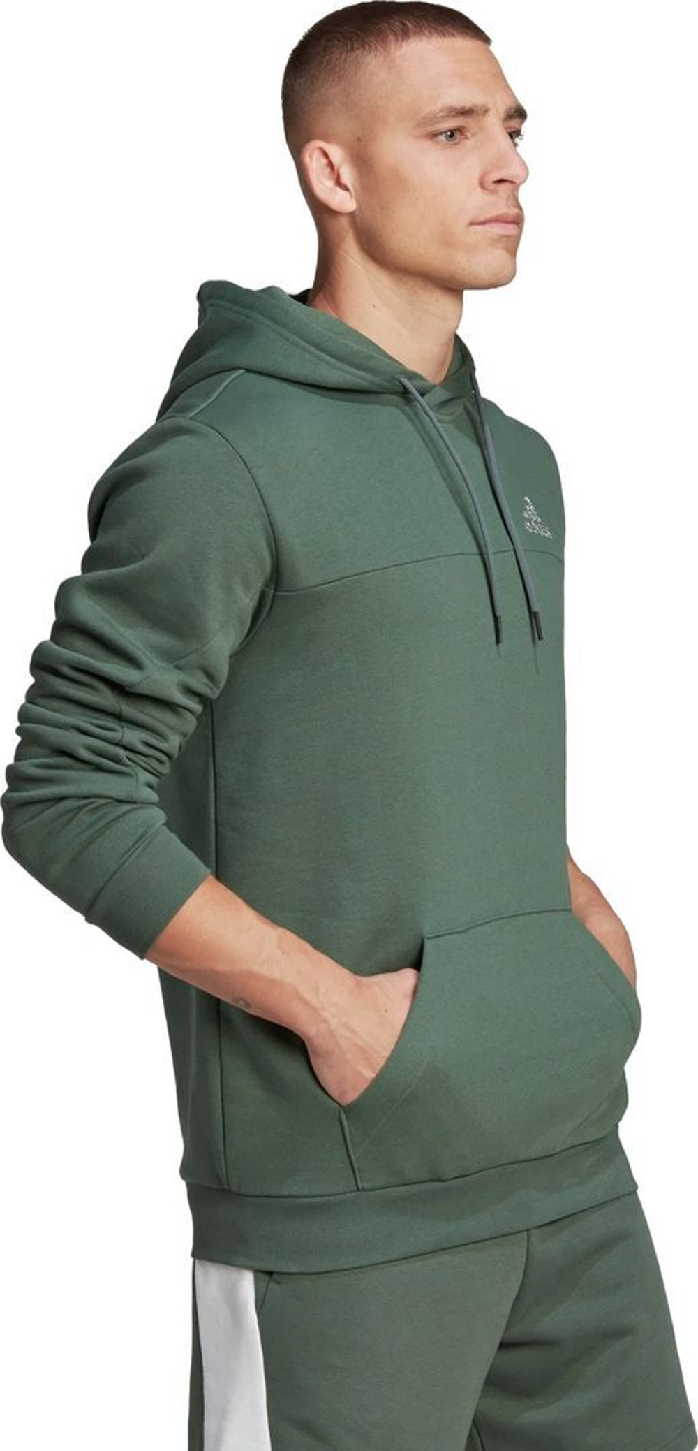 Толстовка Adidas M FL RECBOS HD зеленый