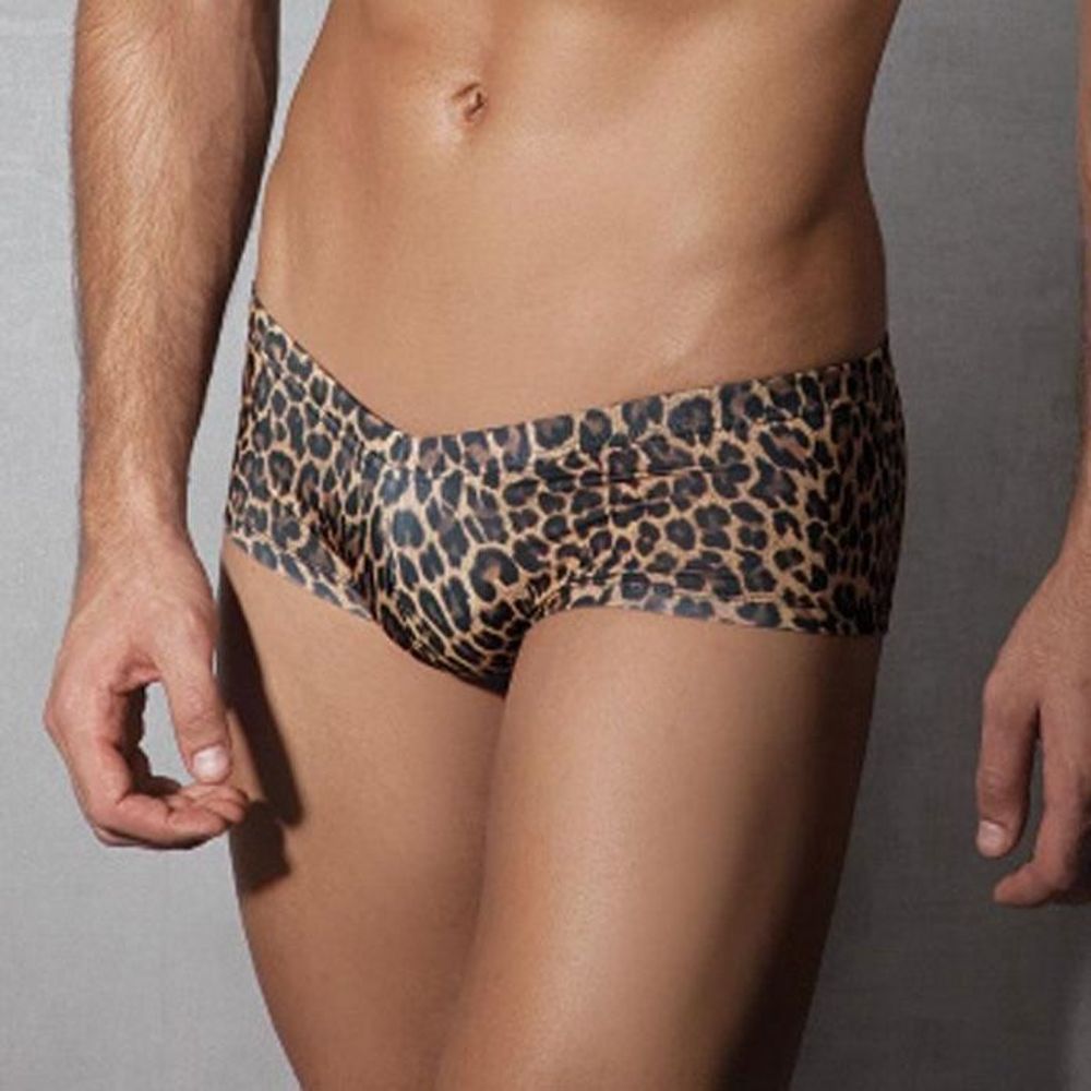 Мужские трусы хипсы леопардовые Doreanse 1852