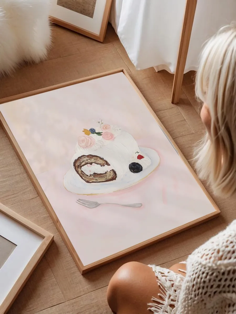 Постеры новогодние 40х60 см 1 шт декор