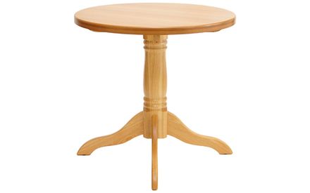 Стол обеденный круглый Грация D-800 (мдф/шпон)