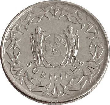 25 центов 2017 Суринам