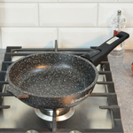 Сковорода 20см Гранит black Induction Pro со съемной ручкой
