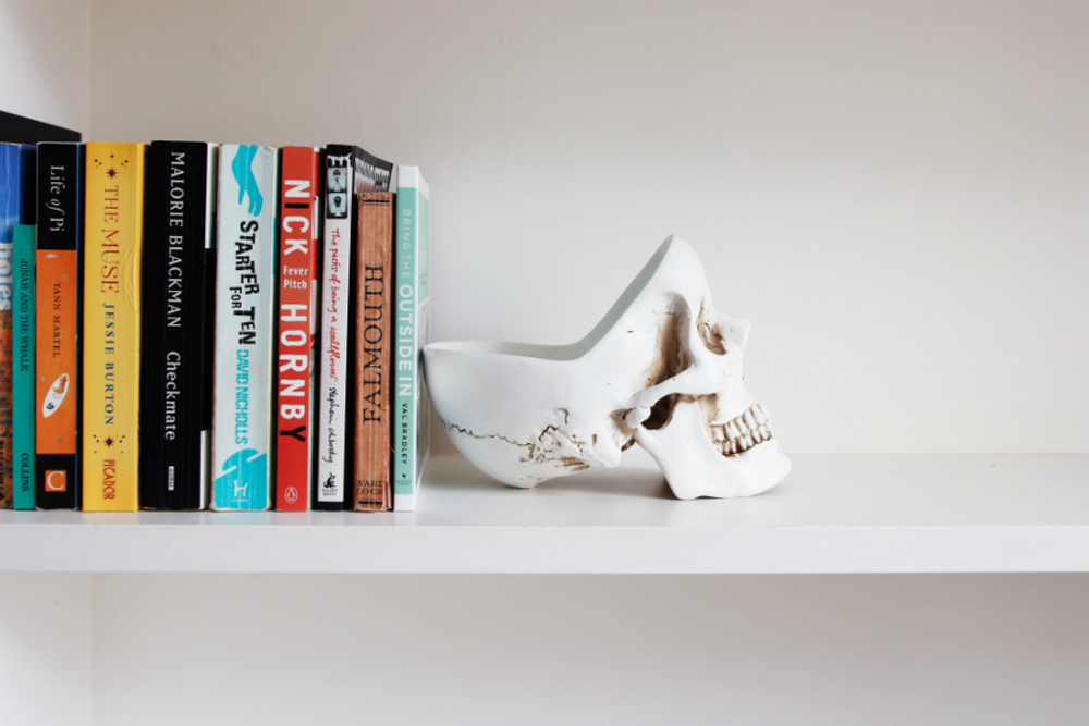 Органайзер для мелочей Skull белый