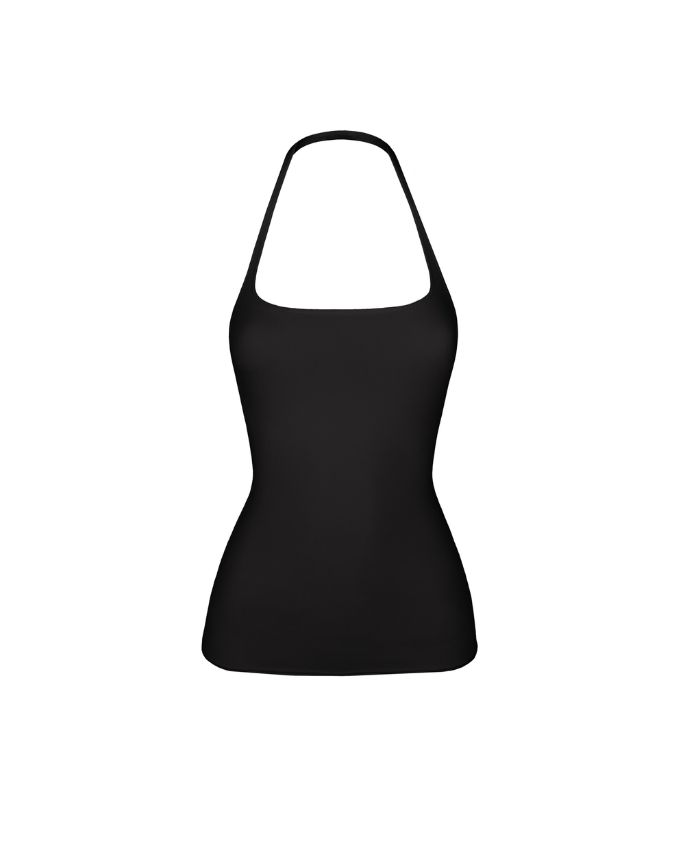 black halter top