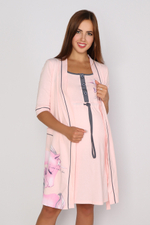 Пижама женская сорочка+халат КЖ 0201