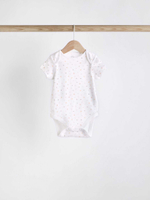 Боди с коротким рукавом для малышей Next K79-873, 5 шт., Белый