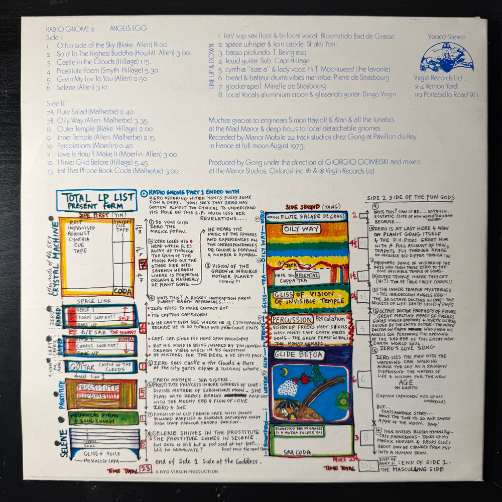 Gong ‎– Angel's Egg (Англия 1974г.)