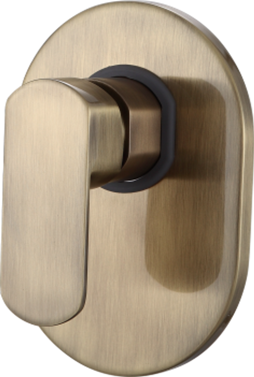 5101-D Смеситель вст. для душа ОВАЛ (БРОНЗ) GANZER (10/1шт)