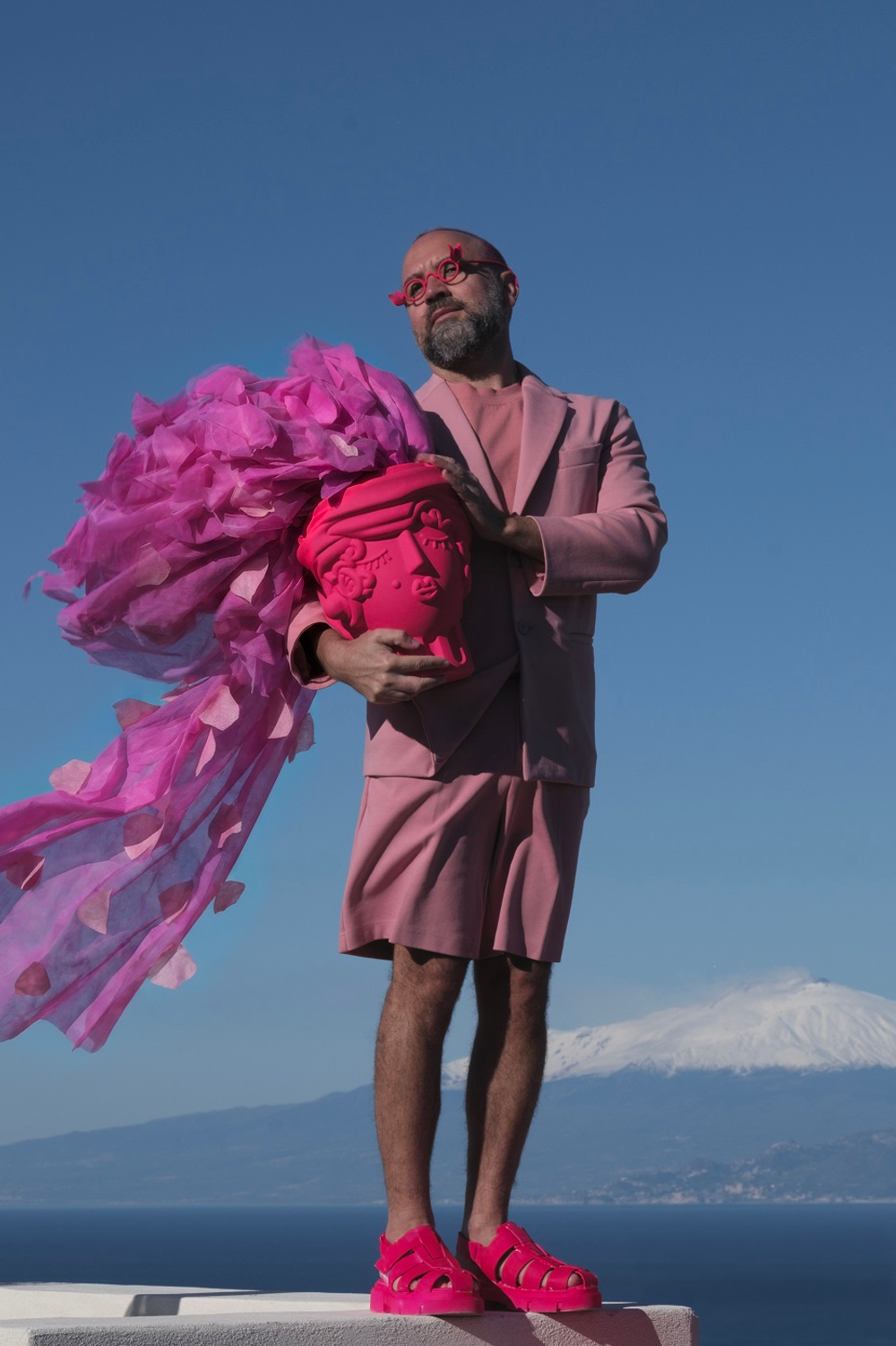 Ваза Woman Pink 11507P