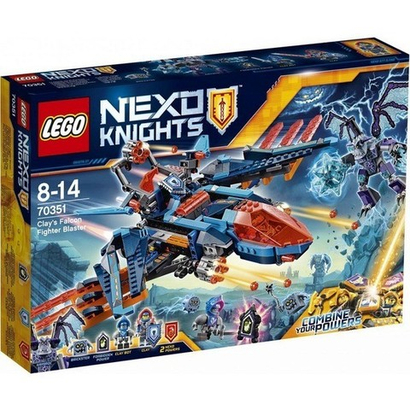 LEGO Nexo Knights: Самолёт-истребитель Сокол Клэя 70351