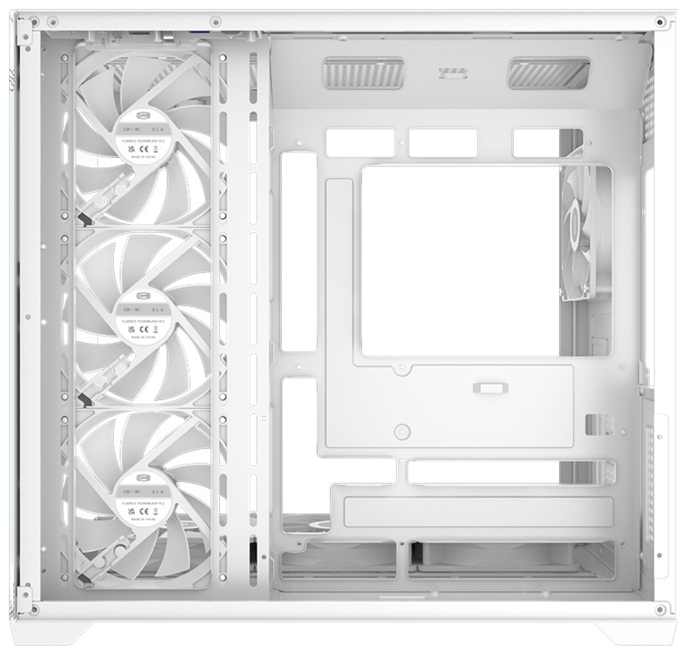 Корпус PCcooler C3T700 ARGB WH белый