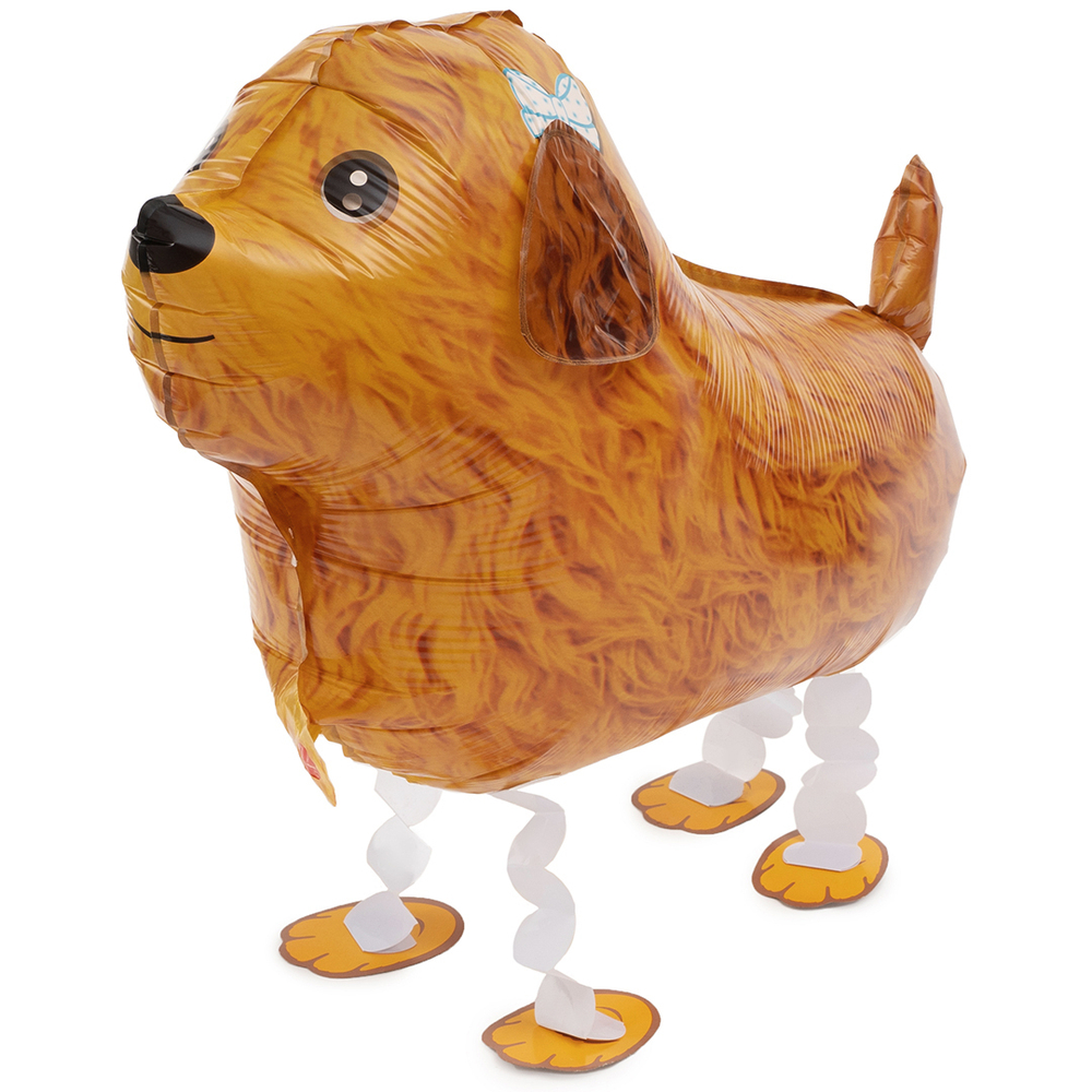 Фольгированный шар-фигура ходячая «Собака» в ассортименте