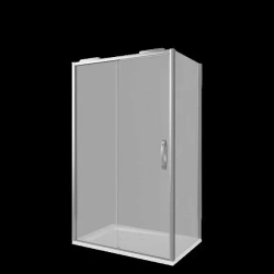 Душевой уголок Bas Antares WTW-140-C-CH 140*90*195 с поддоном