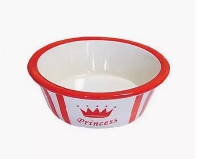 МИСКА КЕРАМИЧЕСКАЯ HD-P232-3 "ПРИНЦЕССА" МАЛАЯ КРАСНАЯ 0,22л