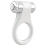 Эрекционное виброкольцо OVO B1 Vibrating Ring (Цвет: белый)